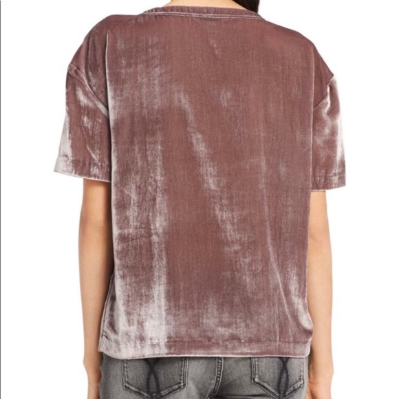 Calvin Klein Short Sleeve Velvet Tee - Picture 2 of 8
